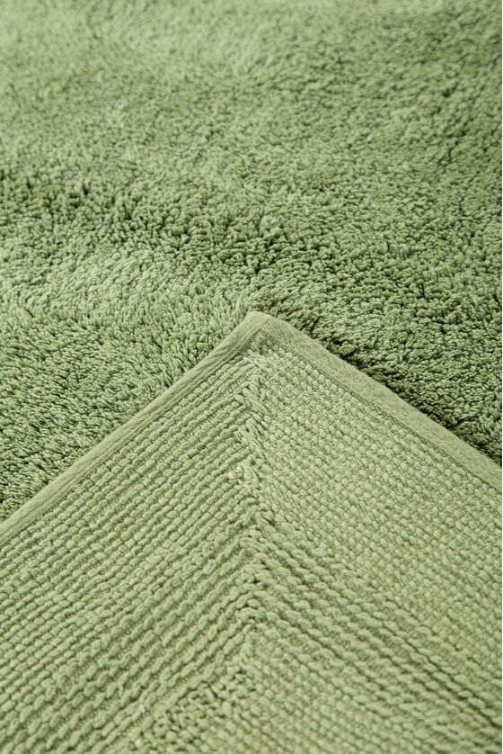 Bath Rug :: Saffron Fabs 50x30 Inches 100% Cotton Sage Green Regency ...